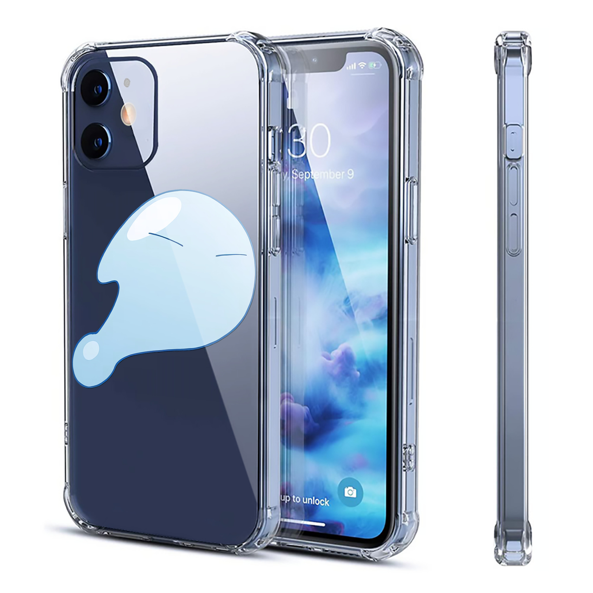 （画像用） 転スラ Regarding Reincarnated to Slime 【iPhone 12シリーズ対応】透明スマホケース（クリアソフトケース）